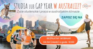 Bezpłatny Webinar: Studia lub Gap Year w Australii?